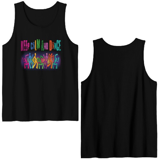 keep kalm and dance Double Sided Tank Tops