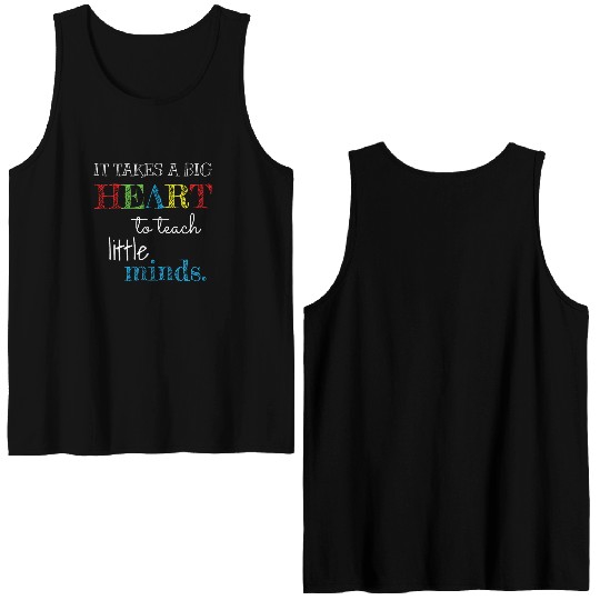 Teacher - Teacher Appreciation Gift- Teacher Double Sided Tank Tops