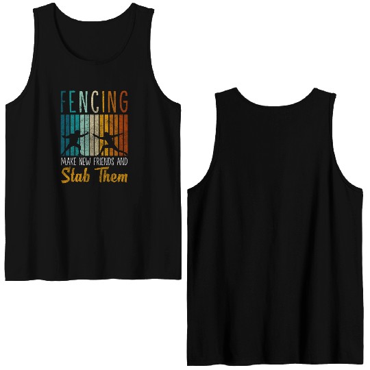 Fencing Training Winner Tradition Double Sided Tank Tops
