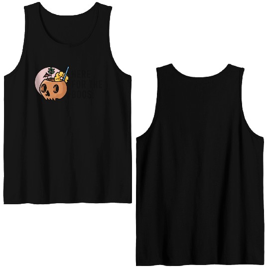 halloween 2 black Double Sided Tank Tops