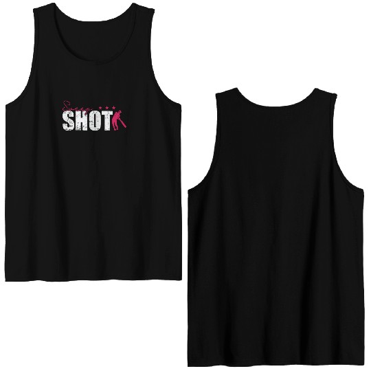 Sweep Shot Cricket Double Sided Tank Tops