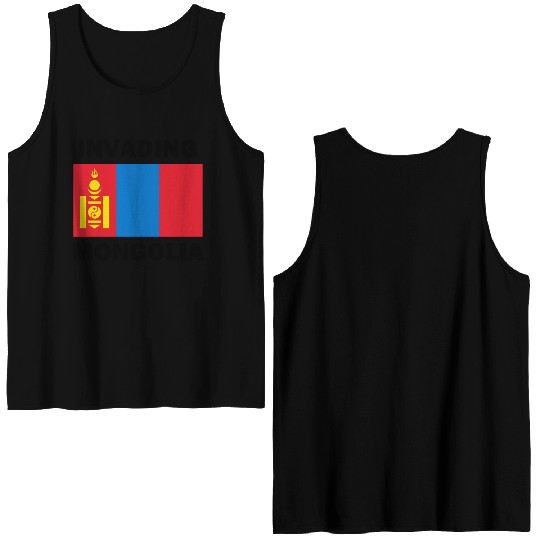 Invading Mongolia Double Sided Tank Tops