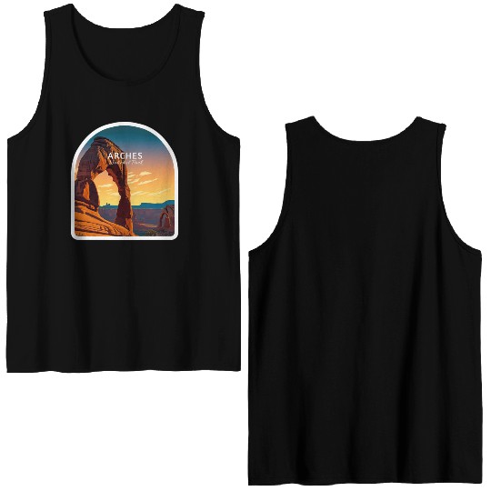 Arches National Park Double Sided Tank Tops
