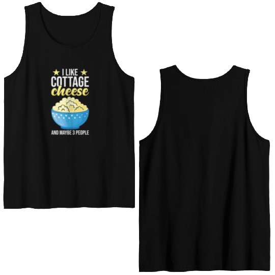 Cottage Cheese Double Sided Tank Tops