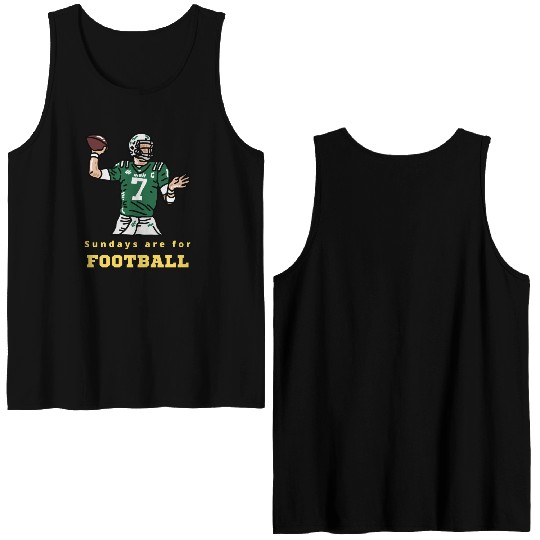 Sundays Are For Football - Sunday Football Double Sided Tank Tops