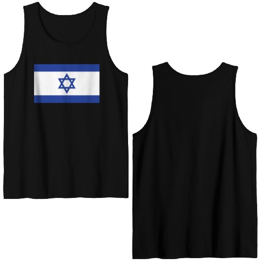 Flag of Israel X 300 Double Sided Tank Tops