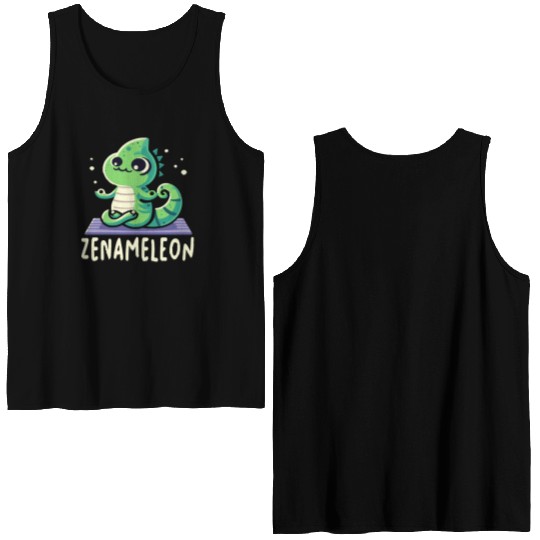 Chameleon Lover Double Sided Tank Tops