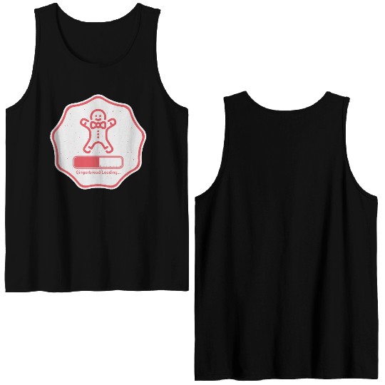 Gingerbread Loading... Double Sided Tank Tops