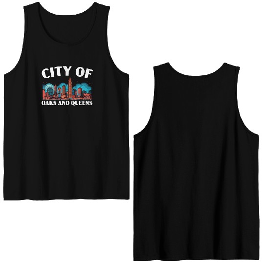 Charlotte North Carolina USA America United States Double Sided Tank Tops