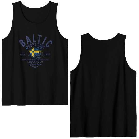 Baltic Yacht Club Stockholm Design Double Sided Tank Tops