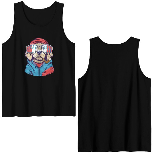 MISEESEEPPI, dog, USA, Mississippi Double Sided Tank Tops