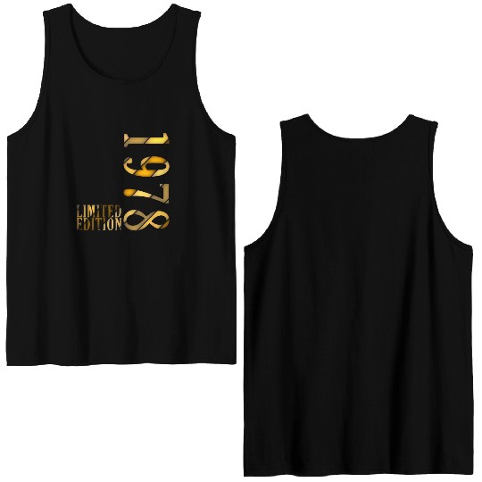 1978 vintage birthday year of birth 1978 gift Double Sided Tank Tops