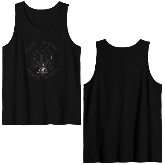Respect Elders, Embrace Youth Double Sided Tank Tops