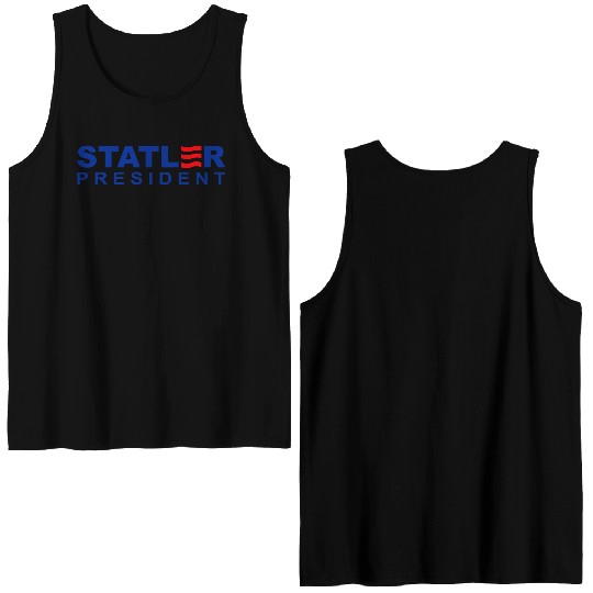 Statler and Waldorf For President Double Sided Tank Tops
