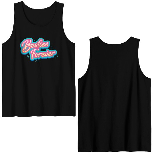 Besties Forever Double Sided Tank Tops