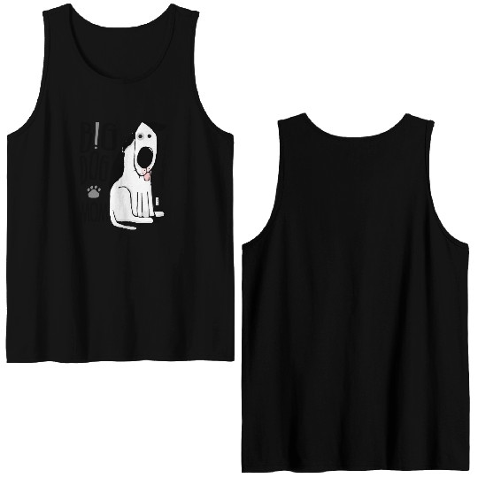 Big Dog Mom Double Sided Tank Tops