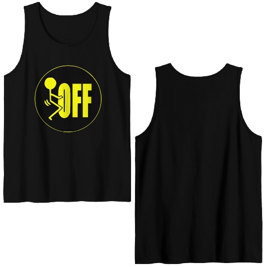 F Off ©WhiteTigerLLC.Com LIKE US ON FACEBOOK Double Sided Tank Tops