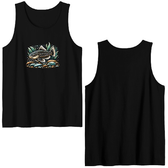 Corydoras Catfish Fish Lover Freshwater Aquarium Double Sided Tank Tops