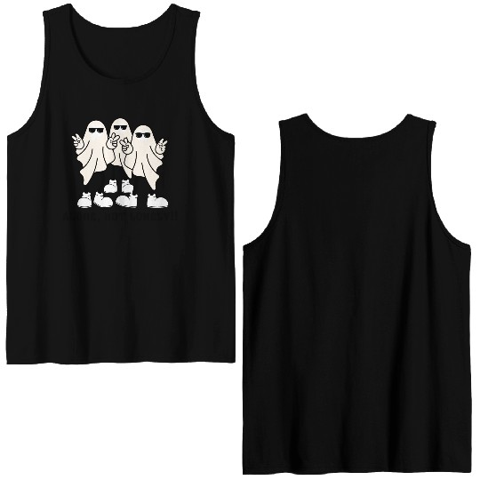 Alone, not lonely!!! Double Sided Tank Tops
