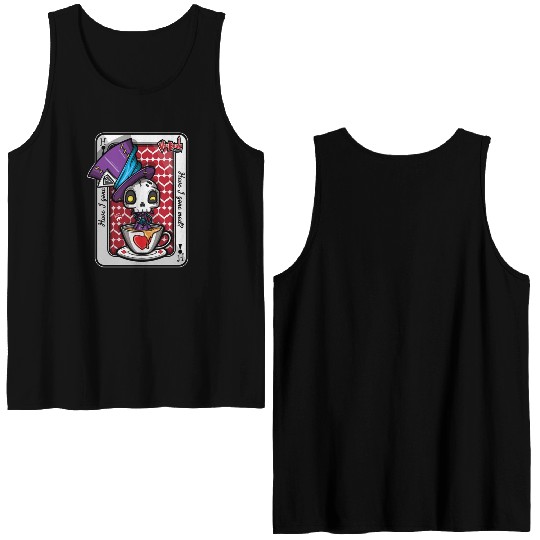 Mad Hatter Double Sided Tank Tops