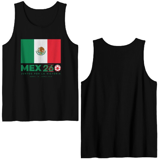 Mexico World Cup 2026 Double Sided Tank Tops Soccer