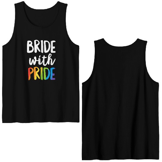 Lesbian Bachelorette Party Double Sided Tank Tops