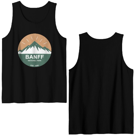 Banff National Park Double Sided Tank Tops