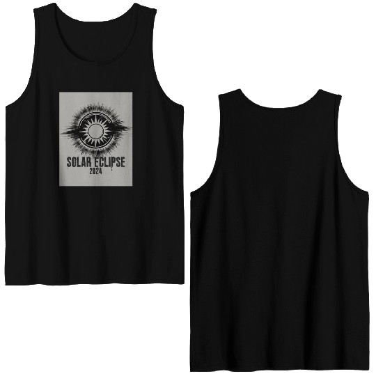 Solar Eclipse 2024 Naturally Phenomenal Double Sided Tank Tops