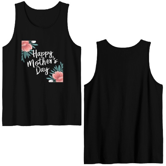 Mother's Day Child Mothering Sunday, happy mother Double Sided Tank Tops