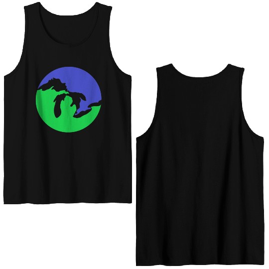Great Lakes Weather Merch! Double Sided Tank Tops