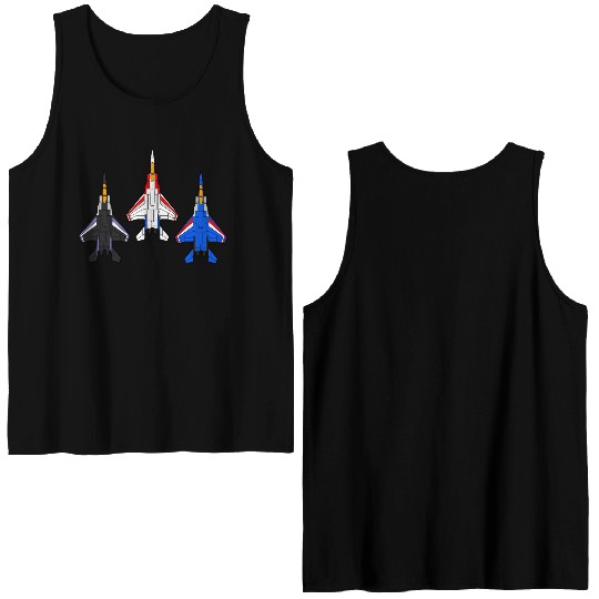 transformer Double Sided Tank Tops