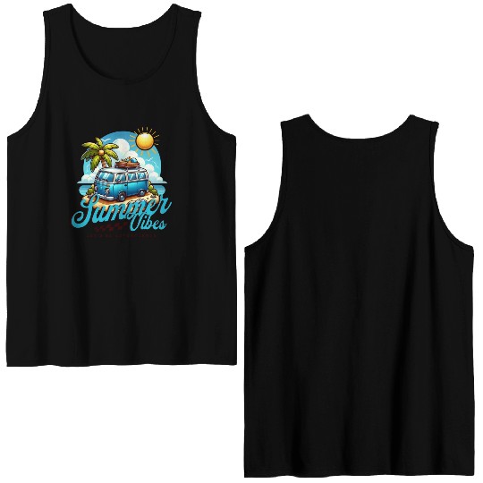 Summer Vibes Double Sided Tank Tops
