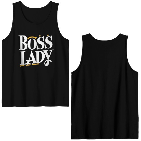 Boss Lady Stylish Collection Double Sided Tank Tops