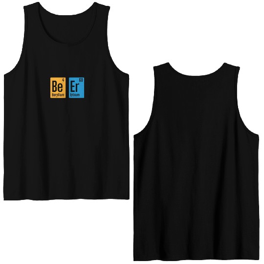 Element in the Chemistry of Beer Double Sided Tank Tops