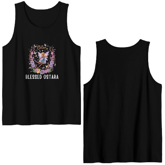 Easter Ostara Eostre - Pagan Witchcraft Spring Double Sided Tank Tops