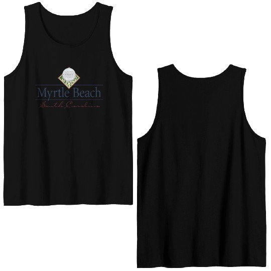 Myrtle Beach Golf South Carolina Double Sided Tank Tops