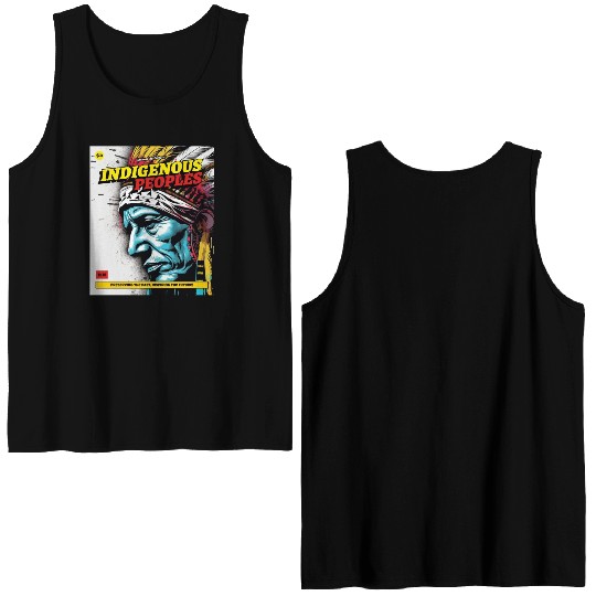 Indigenous Peoples Embracing Culture Double Sided Tank Tops