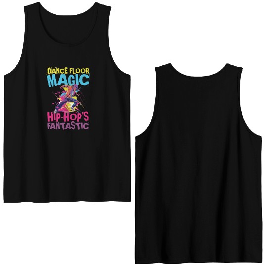 Dance Floor Magic Hip Hop's Fantastic Double Sided Tank Tops