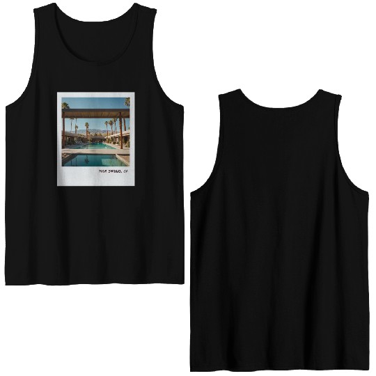Mono Enterprises "Travels" Palm Springs #4 Double Sided Tank Tops