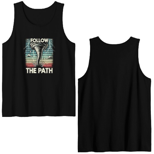 Tornado Chasing Adventures: Embrace Nature's Fury Double Sided Tank Tops