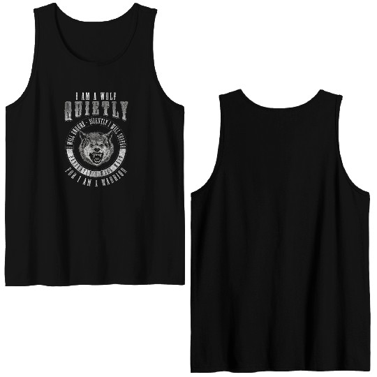 Wolf Predator Leader Wilderness Double Sided Tank Tops