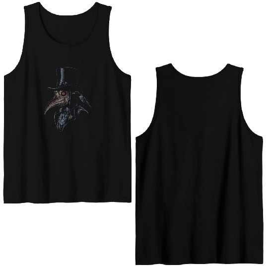 Plague Doctor Double Sided Tank Tops