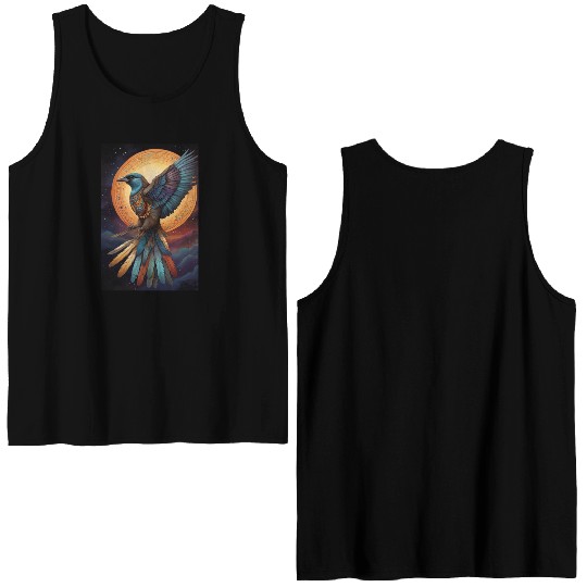 Bird of paradise Double Sided Tank Tops
