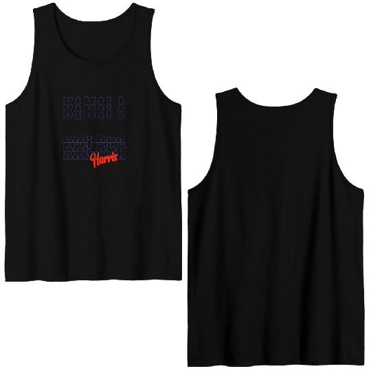 Kamala Harris President USA 2024 Double Sided Tank Tops