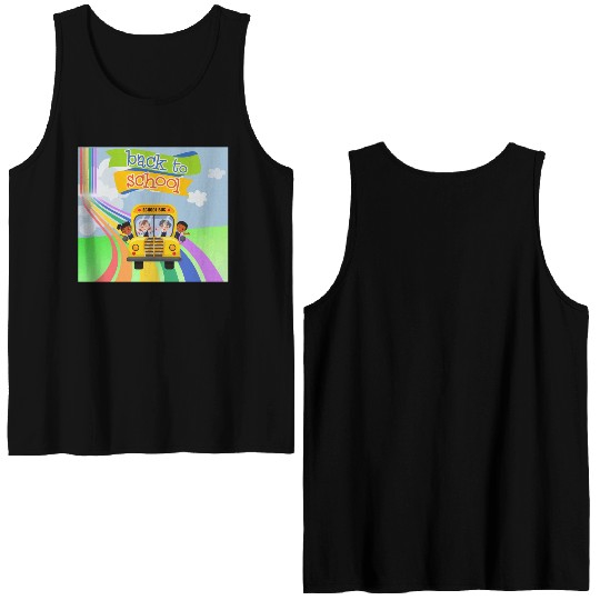 kides back to school Double Sided Tank Tops 2024