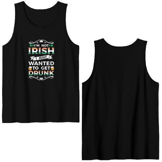 Ireland Pub Journey Celtic Double Sided Tank Tops