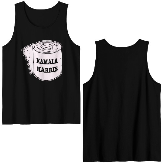 Kamala Harris Toilet Paper LIKE US ON FACEBOOK # Double Sided Tank Tops