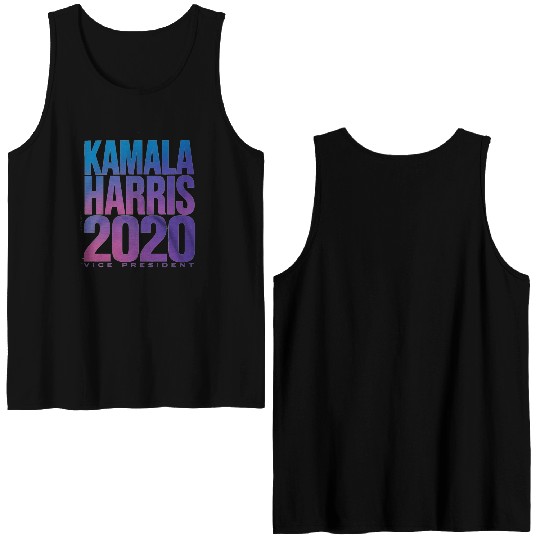 kamala harris Double Sided Tank Tops