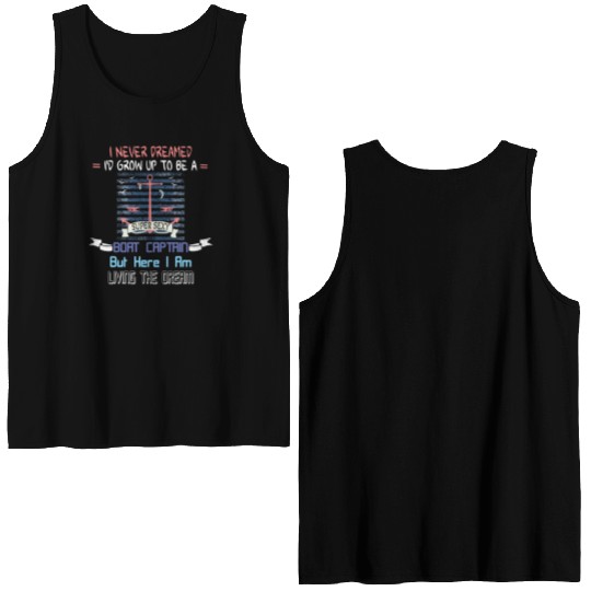 I Never Dreamed I'd Grow Up To Be A Super Sexy Boa Double Sided Tank Tops