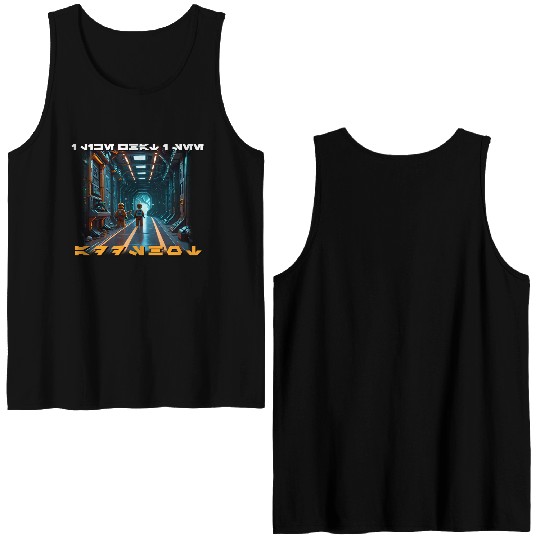 Brick Corridor 001 Double Sided Tank Tops